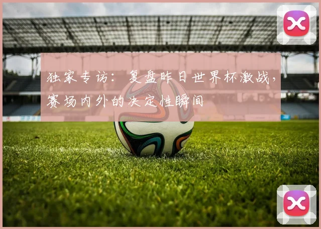 独家专访：复盘昨日世界杯激战，赛场内外的决定性瞬间